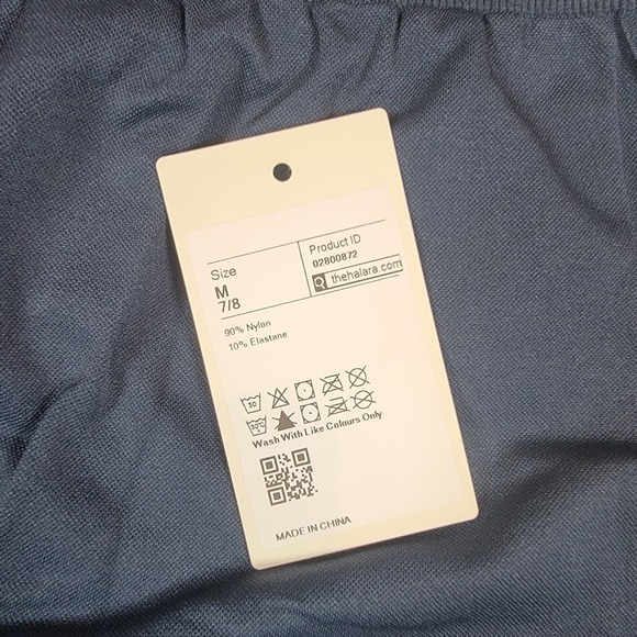 Halara Seamless Navy High Waisted Tummy Control Butt Lifting Yoga Leggings M 7/8 - Picture 4 of 8